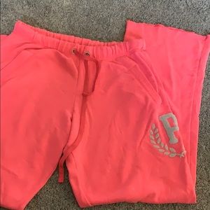 Pink sweats